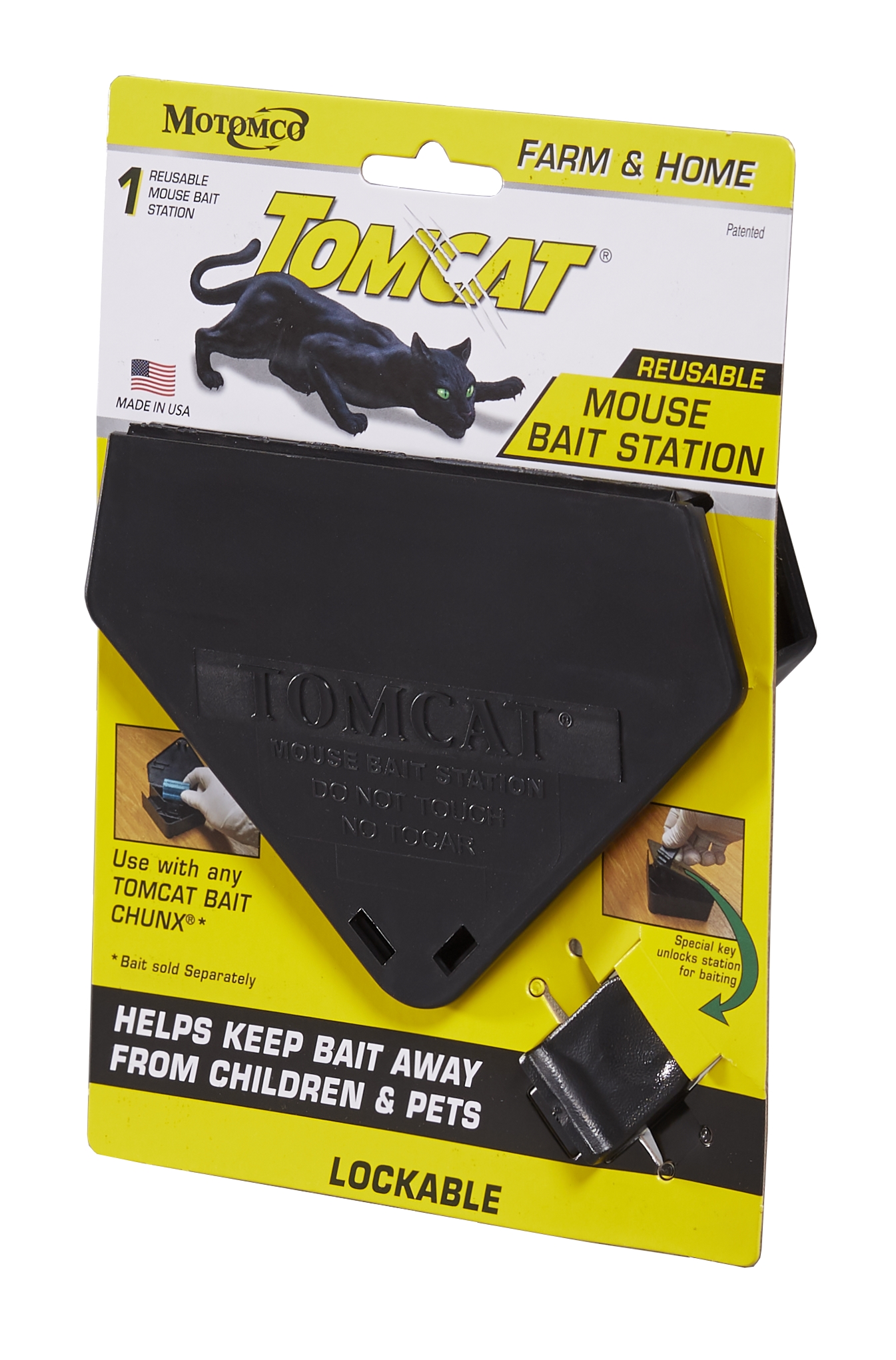 914795-7 Triangle Mouse Trap: Trapping Mice, Insects and Snakes, Bait Box  Trap