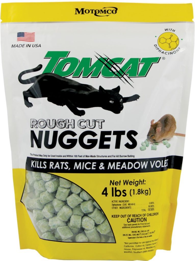 Tomcat rough cut nuggets rodentcide
