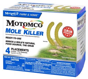 Motomco Mole Killer - Grub 4pk